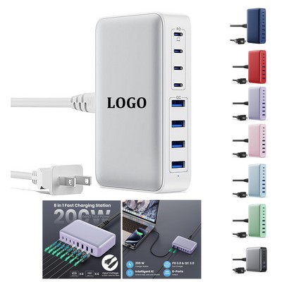 200W USB C Charger Station