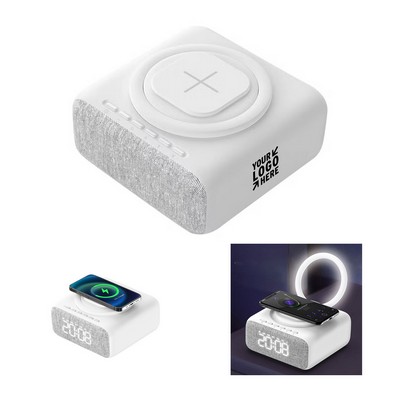 Wireless Charging Bluetooth Night Light Speaker