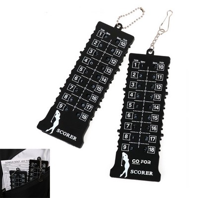 Handheld 18 Holes Golf Shot Count Putt Score Counter